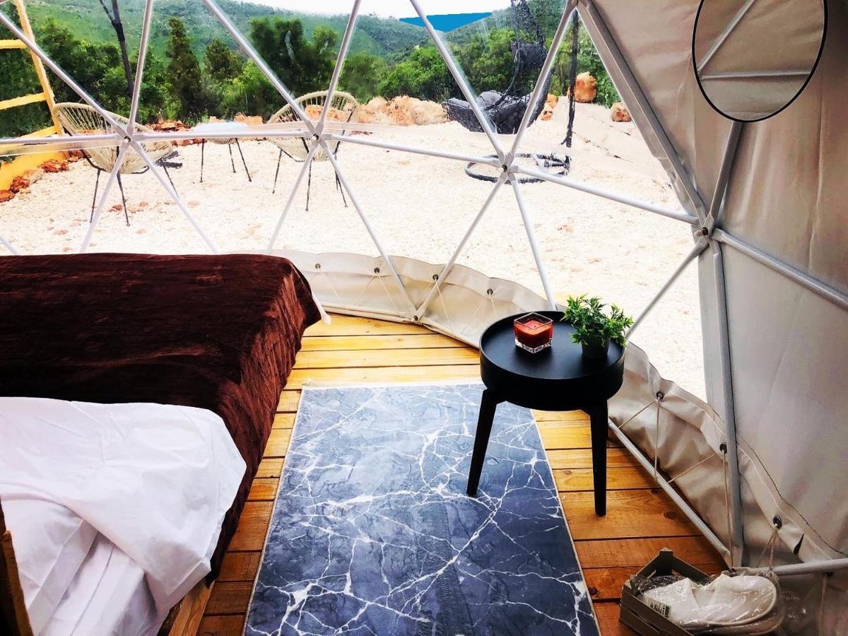 Glamping Peninsula Lustica Rose Villa Tivat Exterior photo